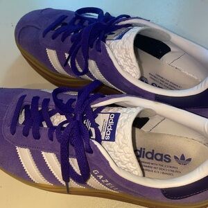 purple gazelle bold shoes by adidas. Sold out everywhere